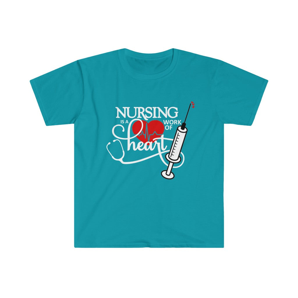 Nursing is a work of Heart Nurse T Shirt – Natruyen Fashion